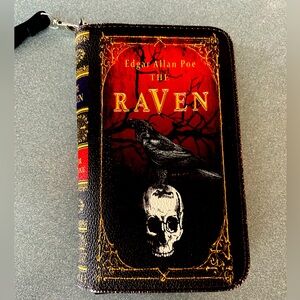 The Raven book clutch